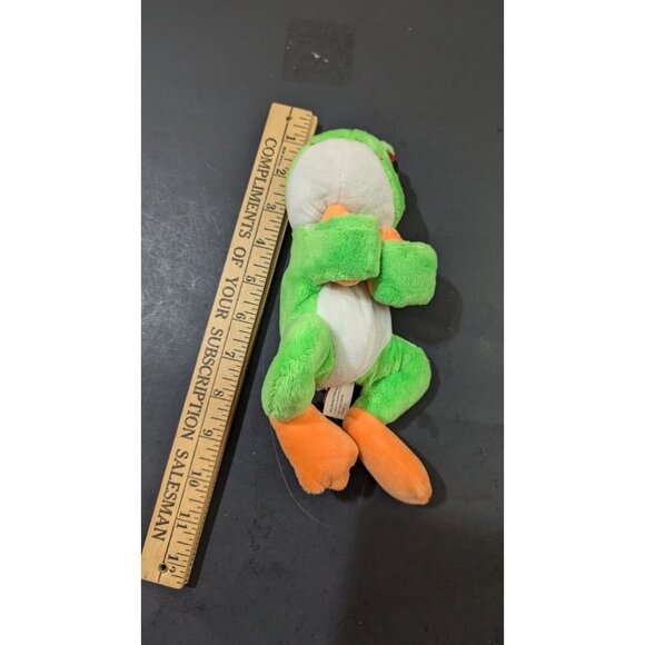 Wild Republic Frog Plush Wrist Hugger Stuffed Toy 8" Red Eyes orange green - Picture 6 of 7